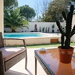 Bleu Comme Un Jardin - Private Swimming Pool&jacuzzi
