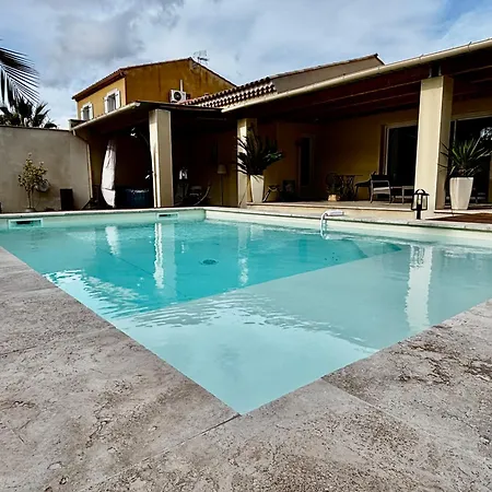 Bleu Comme Un Jardin - Private Swimming Pool & Jacuzzi Apartment
