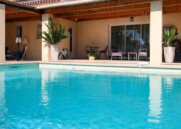 Bleu Comme Un Jardin - Private Swimming Pool & Jacuzzi * Les Mees